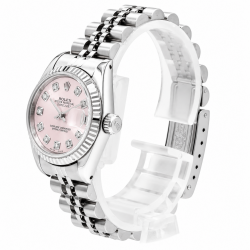 Rolex DateJust 26MM 69174 Pink MOP Dial Watch